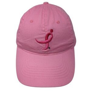 NAPA All Out For The Cure Strapback Hat Pink One Size Adjustable Embroidered